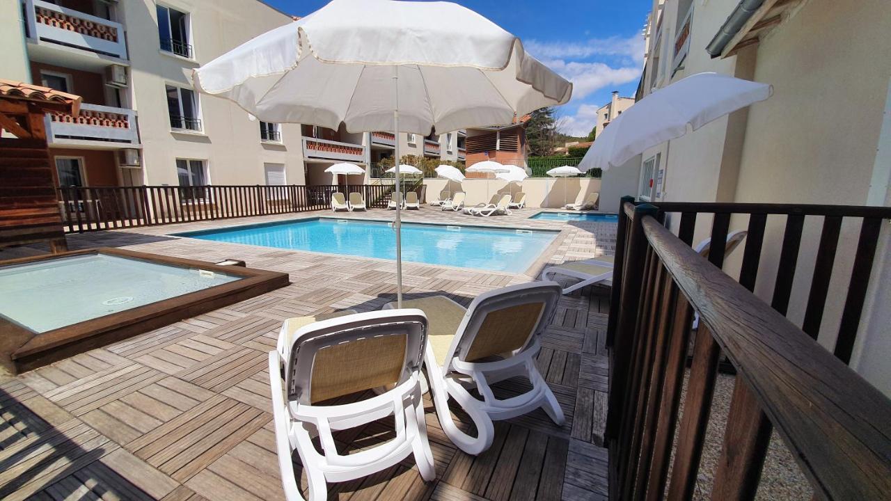 דירות Gréoux-les-Bains La Piscine Des Gorges - Climatisation Parking מראה חיצוני תמונה